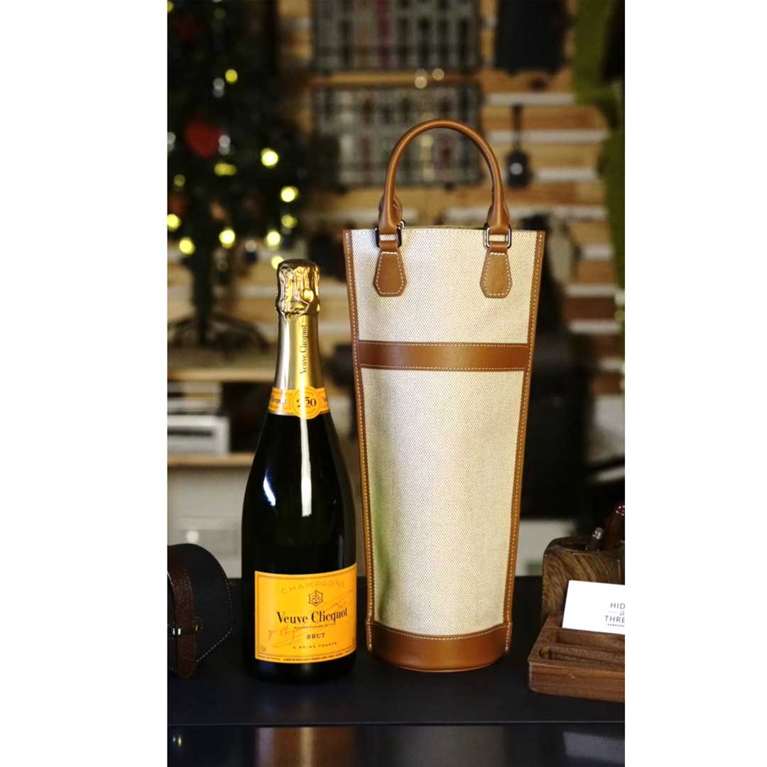 Leather Wine Carrier