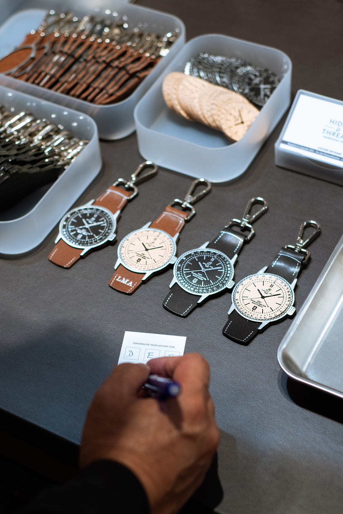 Brietling In-Store Leather Experience