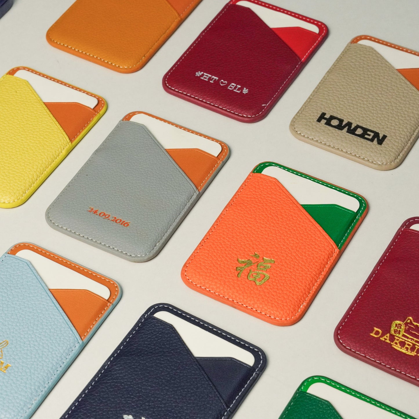 Leather Magnetic Cardholder